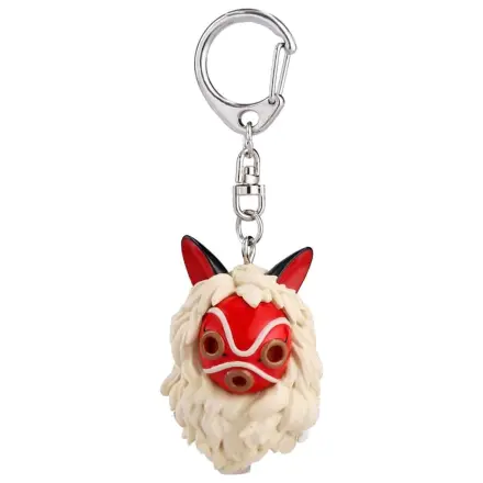 Princess Mononoke 3D kľúčenka San’s Mask and Kodama produktová fotografia