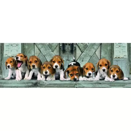 High Quality Beagles panoramatické puzzle 1000ks termékfotója