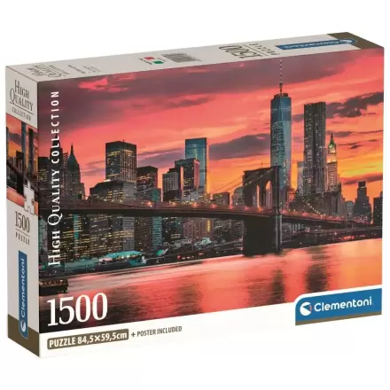 Vysokokvalitné puzzle East River At Dusk 1500ks produktová fotografia