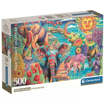 High Quality Elephants’ Carnival puzzle 500ks produktová fotografia