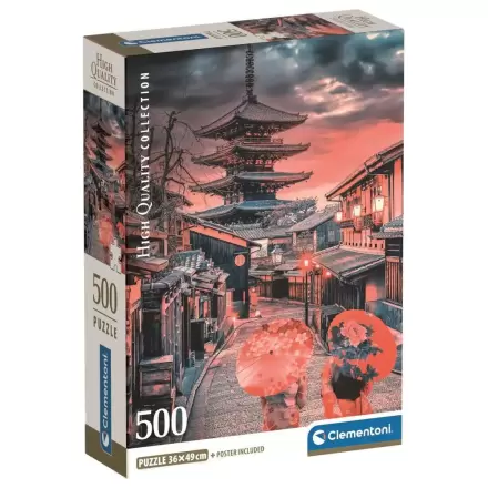 Vysokokvalitné puzzle Večer v Kjóte 500ks produktová fotografia