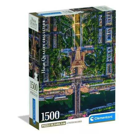 Vysoko kvalitné puzzle Lietanie nad Parížom 1500ks termékfotója