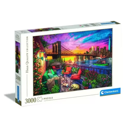 Vysoko kvalitné puzzle Manhattan Balcony Sunset 3000ks termékfotója