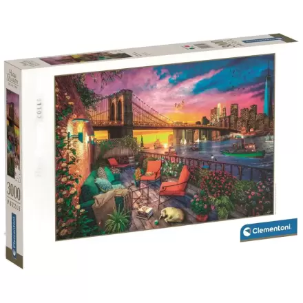 Vysoko kvalitné puzzle Manhattan Balcony Sunset 3000ks produktová fotografia