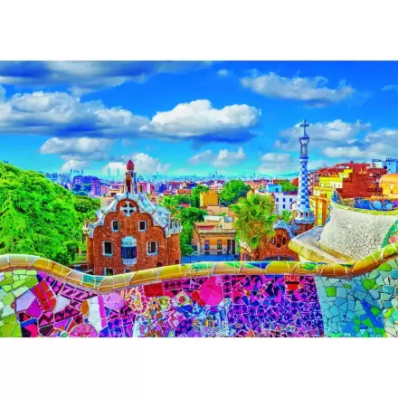 Puzzle High Quality Park Guell Barcelona 1000ks termékfotója