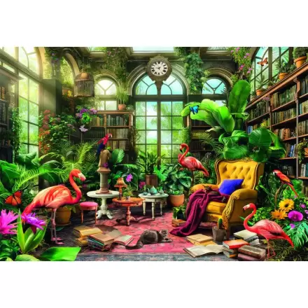 High Quality The Greenhouse Library puzzle 1000ks termékfotója