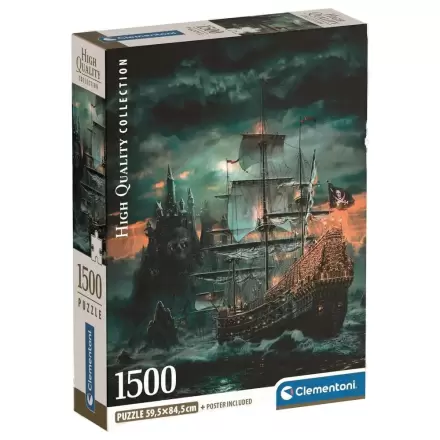 Kvalitné Pirátska Loď puzzle 1500ks produktová fotografia