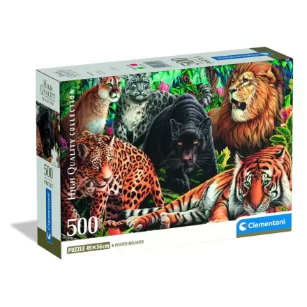 High Quality Wild Cats puzzle 500ks termékfotója