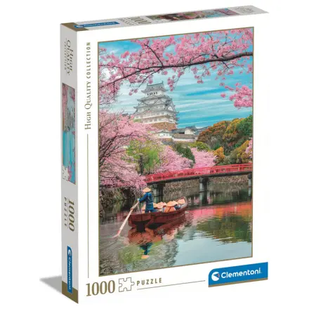 Himeji Castle in Spring puzzle 1000 kusov produktová fotografia
