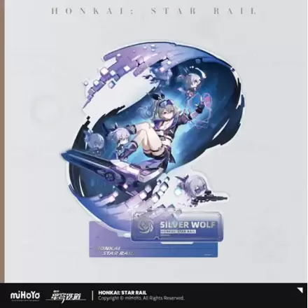 Honkai: Star Rail Akrylová figúrka: Silver Wolf 17 cm termékfotója