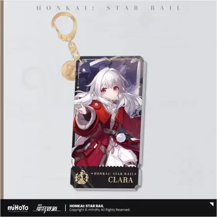 Honkai: Star Rail Character akrylová kľúčenka Clara 9 cm termékfotója