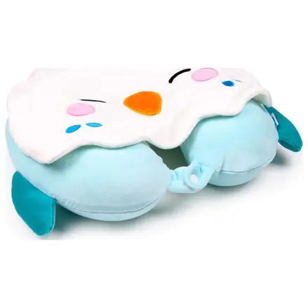 Hoodeazzz Kiki The Parakeet cestovný vankúš s kapucňou produktová fotografia