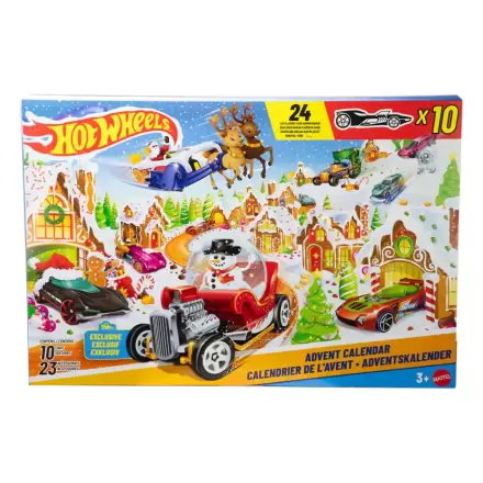 Hot Wheels adventný kalendár 2025 produktová fotografia