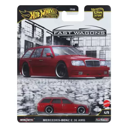Hot Wheels Premium Car Culture Zberateľské odlievané vozidlo 1/64 Mercedes-Benz E 36 AMG produktová fotografia