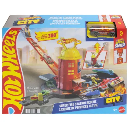 Hot Wheels City Fire Station herný set produktová fotografia