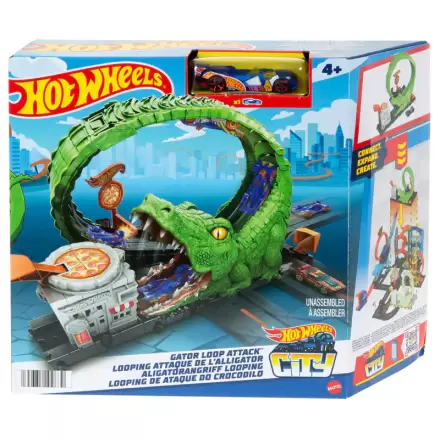 Hot Wheels City Gator Loop Attack – Útok Krokodílej Slučky termékfotója