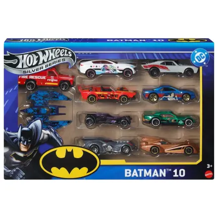 Hot Wheels DC Universe Batman balenie 10 vozidiel produktová fotografia