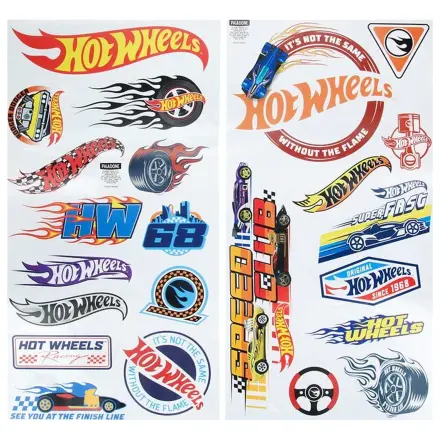 Hot Wheels nástenné nálepky produktová fotografia