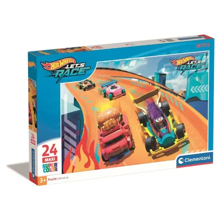 Hot Wheels maxi puzzle 24 dielikov produktová fotografia