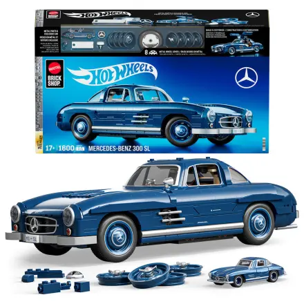 Hot Wheels Mercedes 300SL prémiová stavebnica produktová fotografia