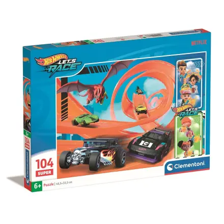 Hot Wheels puzzle 104 dielikov produktová fotografia