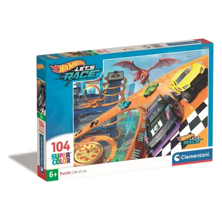 Hot Wheels puzzle 104 dielikov produktová fotografia