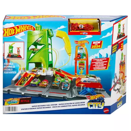 Hot Wheels Super Nabíjacia Palivová Stanica termékfotója