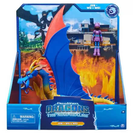 How to Train Your Dragon Wu and Wei The Nine Realms balenie 2 figúrky produktová fotografia