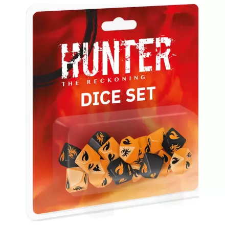Hunter: The Reckoning 5th Edition RPG sada kociek produktová fotografia