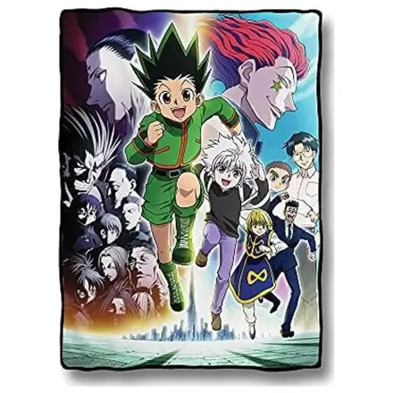 Hunter x Hunter Group prikrývka 114x152cm produktová fotografia