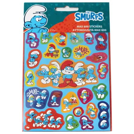 The Smurfs Family sada nálepiek s 600 kusmi produktová fotografia