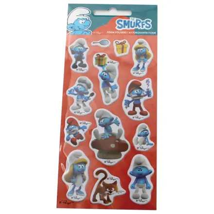 The Smurfs Darčeková súprava samolepiek z nafukovacej špongie produktová fotografia