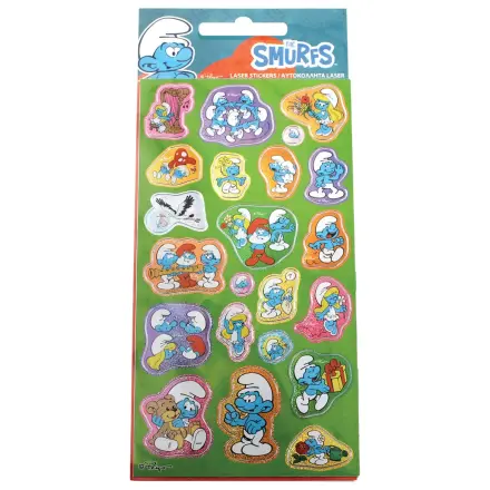 The Smurfs Together sada holografických nálepiek produktová fotografia