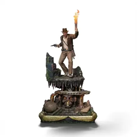 Indiana Jones Art Scale Deluxe soška 1/10 Indiana Jones 40 cm termékfotója