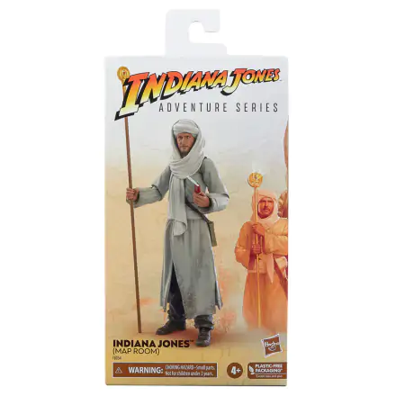 Indiana Jones Adventure Series akčná figúrka Indiana Jones (Map Room) (Raiders of the Lost Ark) 15 cm produktová fotografia