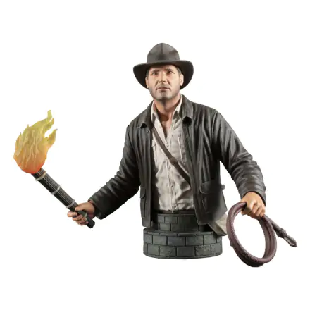 Indiana Jones: Raiders of the Lost Ark Bust 1/6 Indiana Jones 15 cm termékfotója