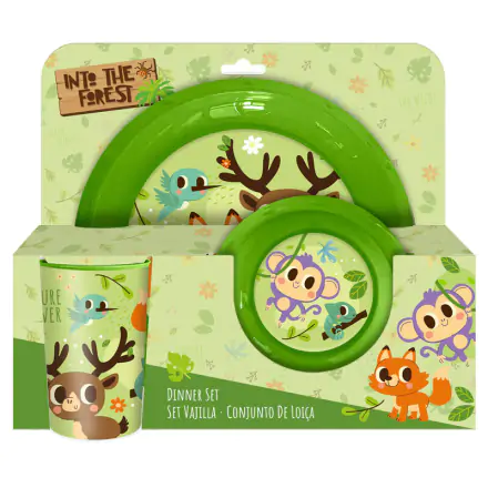 Into the Forest raňajkový set produktová fotografia