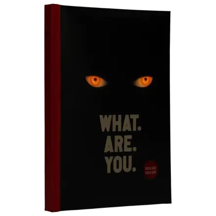 IT Welcome To Derry zápisník so svetlom a kľúčenkou produktová fotografia