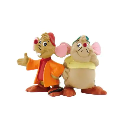 Disney Cinderella Gus &amp; Jaq figúrka 6 cm termékfotója