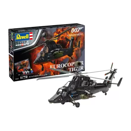 Sada darčekového modelu Jamesa Bonda Eurocopter Tiger (GoldenEye) termékfotója