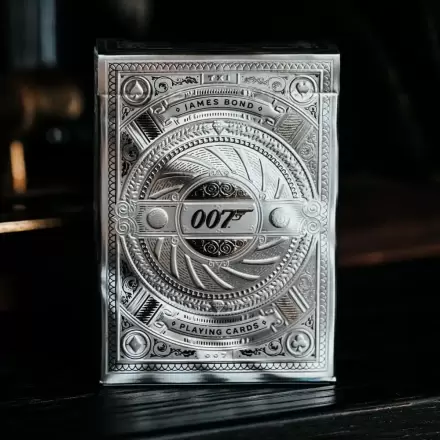 Hracie karty James Bond Silver Edition produktová fotografia