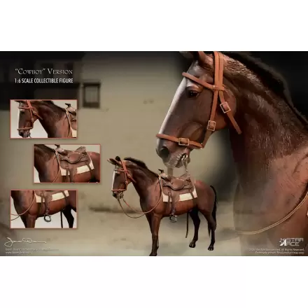 Akčná socha 1/6 Kovbojský kôň 30 cm produktová fotografia