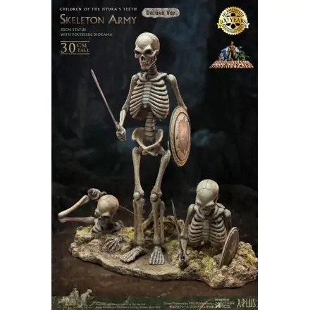 Jason and the Argonauts Gigantická socha z mäkkého vinylu Ray Harryhausen's Skeleton Army (Children of the Hydra's Teeth) Deluxe Ver. 32 cm produktová fotografia