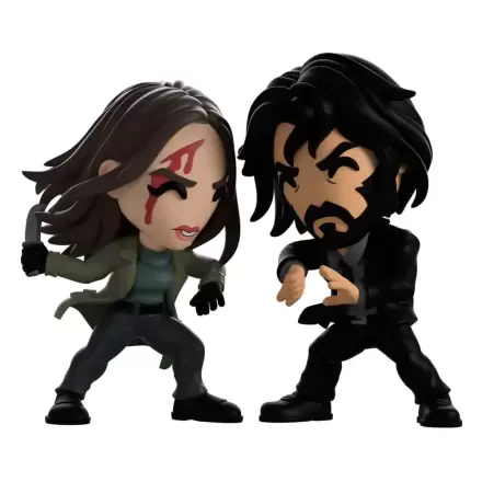 John Wick: Ballerina vinylové figúrky dvojbalenie Ballerina & John Wick 11 cm produktová fotografia
