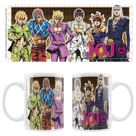 JoJo´s Bizarre Adventure Part 5: Golden Wind keramický hrnček Hlavné postavy produktová fotografia