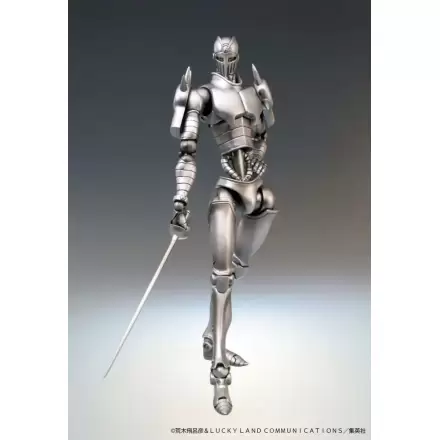 16 cm (reprint) JoJo's Bizarre Adventure Super Action Action figúrka Chozokado (Silver Chariot) termékfotója