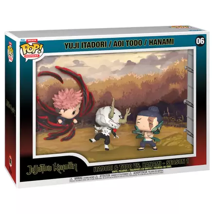 Jujutsu Kaisen Funko POP Moments Vinyl figurky Itadori & Todo vs Hanami 9 cm termékfotója