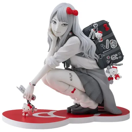Junji Ito PVC figúrka Gyaru Tomie x Hello Kitty 14 cm produktová fotografia