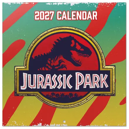 Jurassic Park 2027 Nástenný kalendár 30 x 30 cm produktová fotografia