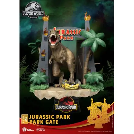 Jurassic Park D-Stage PVC Dioráma Brána do parku 15 cm produktová fotografia